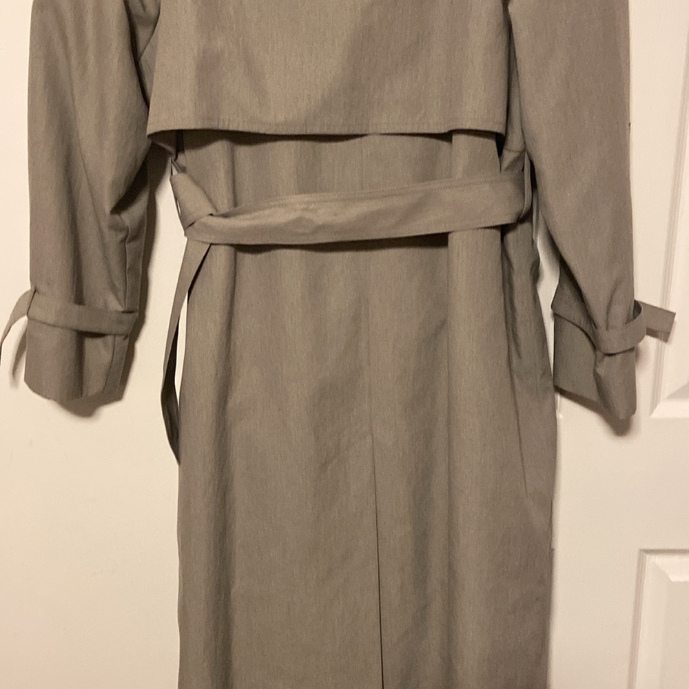 Vintage London Fog trench coat Ashley khaki coat Sz 10 & fits M - L - Picture 9 of 16